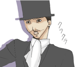 English gentleman style2 sticker #8571226