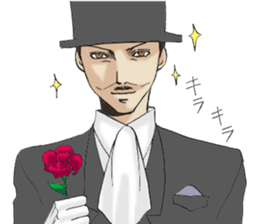 English gentleman style2 sticker #8571227