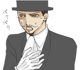 English gentleman style2 sticker #8571230