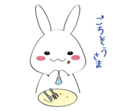 yummy yummy bunny sticker #8571290