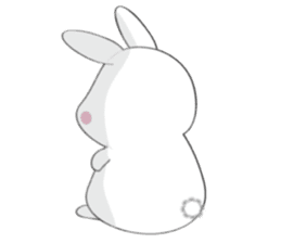 yummy yummy bunny sticker #8571302