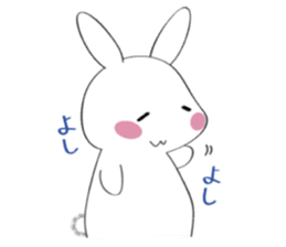 yummy yummy bunny sticker #8571303