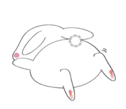 yummy yummy bunny sticker #8571304