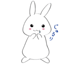 yummy yummy bunny sticker #8571305