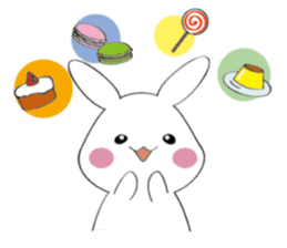 yummy yummy bunny sticker #8571306