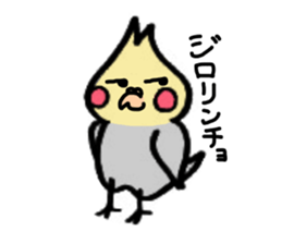 The cockatiel named Konastu sticker #8571408