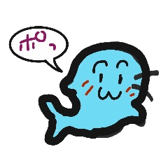 a seal new year sticker