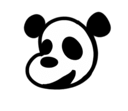 Very pretty panda sticker #8572154