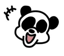 Very pretty panda sticker #8572156