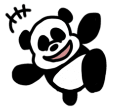 Very pretty panda sticker #8572161