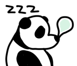 Very pretty panda sticker #8572163