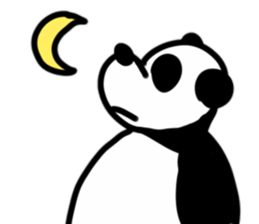 Very pretty panda sticker #8572165
