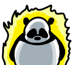 Very pretty panda sticker #8572166