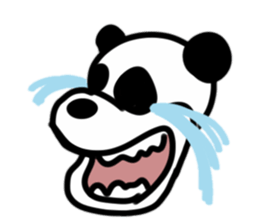 Very pretty panda sticker #8572167