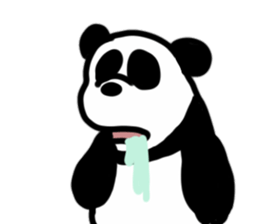 Very pretty panda sticker #8572173
