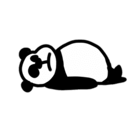 Very pretty panda sticker #8572174