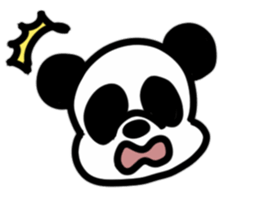 Very pretty panda sticker #8572180