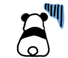 Very pretty panda sticker #8572183