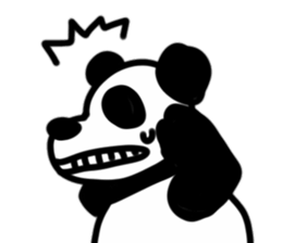Very pretty panda sticker #8572184