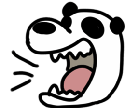 Very pretty panda sticker #8572187