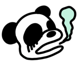 Very pretty panda sticker #8572188