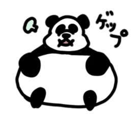 Very pretty panda sticker #8572192