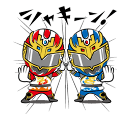 Hokkaido Hero Bujin Sohran Dragon sticker #8572434