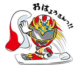 Hokkaido Hero Bujin Sohran Dragon sticker #8572438