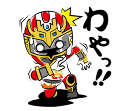 Hokkaido Hero Bujin Sohran Dragon sticker #8572452