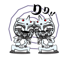 Hokkaido Hero Bujin Sohran Dragon sticker #8572471