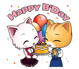 Happy Happy Bread Cute Expressions sticker #8572569