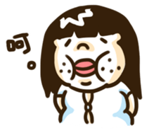 Funny Girl-ban zi sticker #8572642