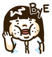 Funny Girl-ban zi sticker #8572651