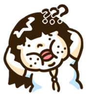 Funny Girl-ban zi sticker #8572660