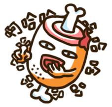 Funny Girl-ban zi sticker #8572673