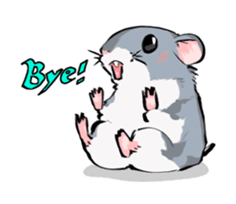 Lovely hamster SHISHAMO! sticker #8572995