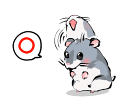 Lovely hamster SHISHAMO! sticker #8572996