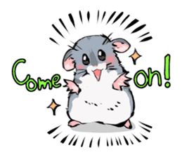 Lovely hamster SHISHAMO! sticker #8572998