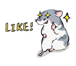 Lovely hamster SHISHAMO! sticker #8573000