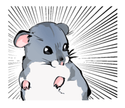 Lovely hamster SHISHAMO! sticker #8573004