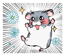 Lovely hamster SHISHAMO! sticker #8573005