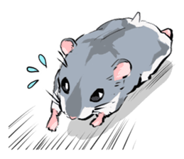 Lovely hamster SHISHAMO! sticker #8573006
