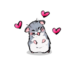 Lovely hamster SHISHAMO! sticker #8573011