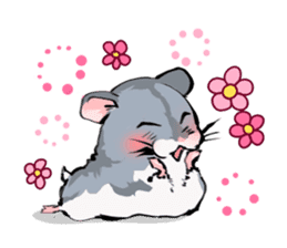 Lovely hamster SHISHAMO! sticker #8573012