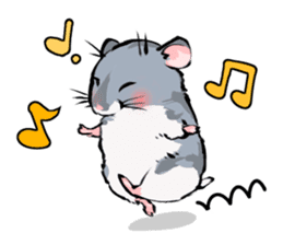 Lovely hamster SHISHAMO! sticker #8573014