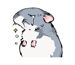 Lovely hamster SHISHAMO! sticker #8573018