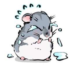 Lovely hamster SHISHAMO! sticker #8573019
