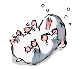 Lovely hamster SHISHAMO! sticker #8573020