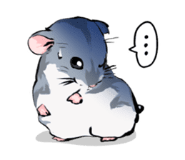 Lovely hamster SHISHAMO! sticker #8573021