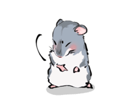 Lovely hamster SHISHAMO! sticker #8573025